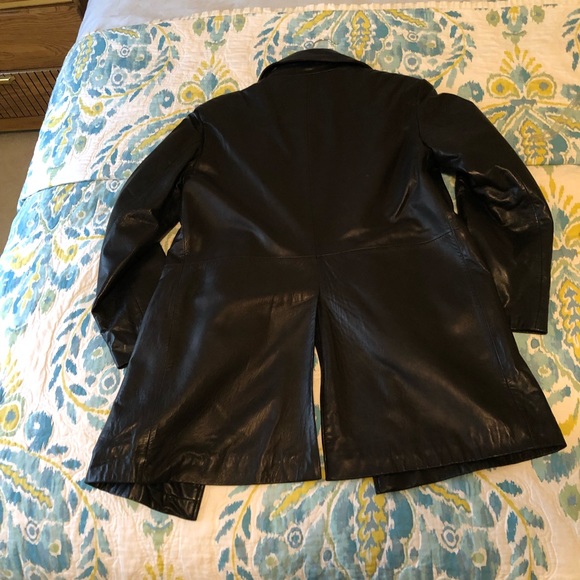 Leather Jacket ๐งฅ Chocolate Brown - Picture 4 of 8